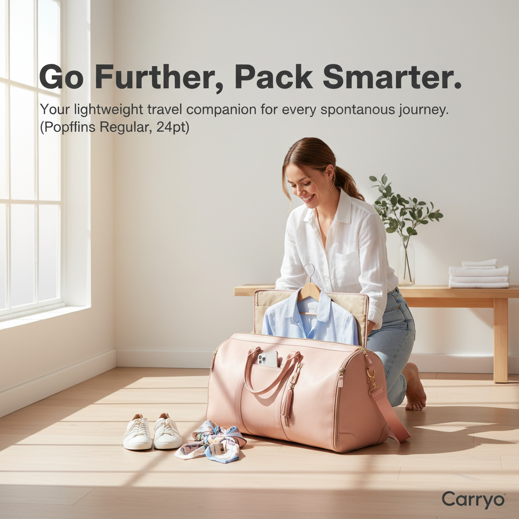 Carryyo- Foldable duffle bag...